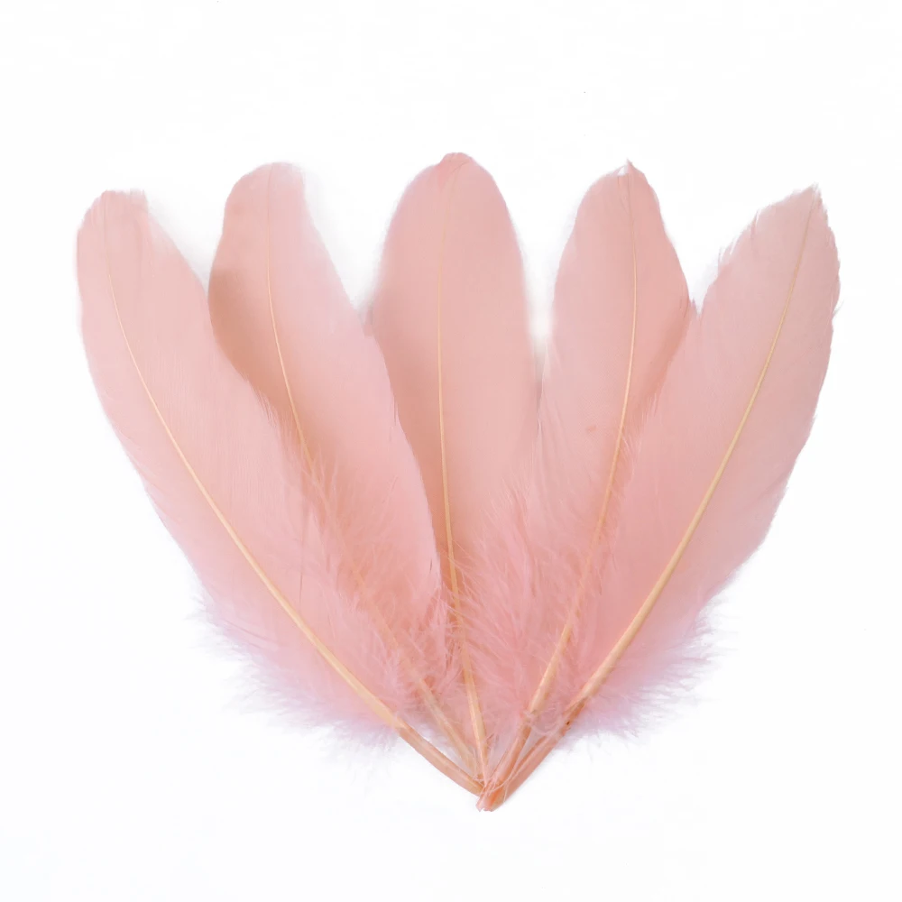 Natural Goose Feather Plumas for Handicraft Dream Catcher Swan Feather for Home Party Jewelry Decoration 15-20cm