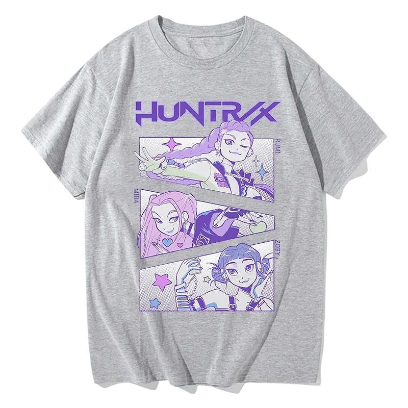 T-shirt Demon Hunters Kpop - Unisexe, Coton - Graphique Anime Style Streetwear