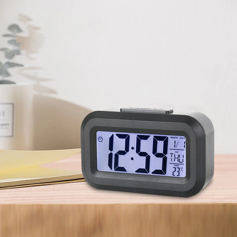 Alarm clock mini timer smart clock children student time manager desktop silent bedside electronic