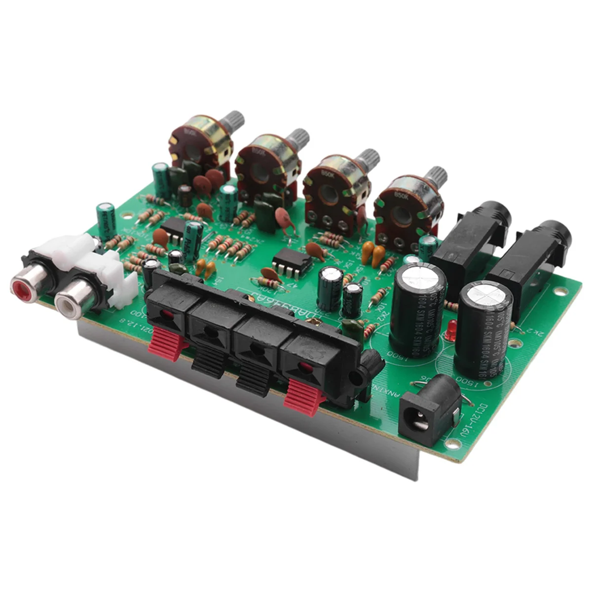 A02R 40W + 40W TDA8944 스테레오 오디오 증폭기 보드 디지털 마이크 증폭기 자동차 앰프 톤 컨트롤 스피커 가라오케 앰프