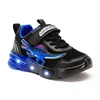 EXDINO Dinosaur Little Kids Spring Autumn LED Light Up Shoes Children Spinosaurus Boys Glowing Casual Sports Sneakers Non-slip 3