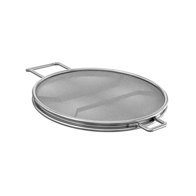 

Stainless Steel Splatter Shield for Ninja Foodi IG600 IG601 IG651 Accessories Grill Dishwasher Safe & Reusable