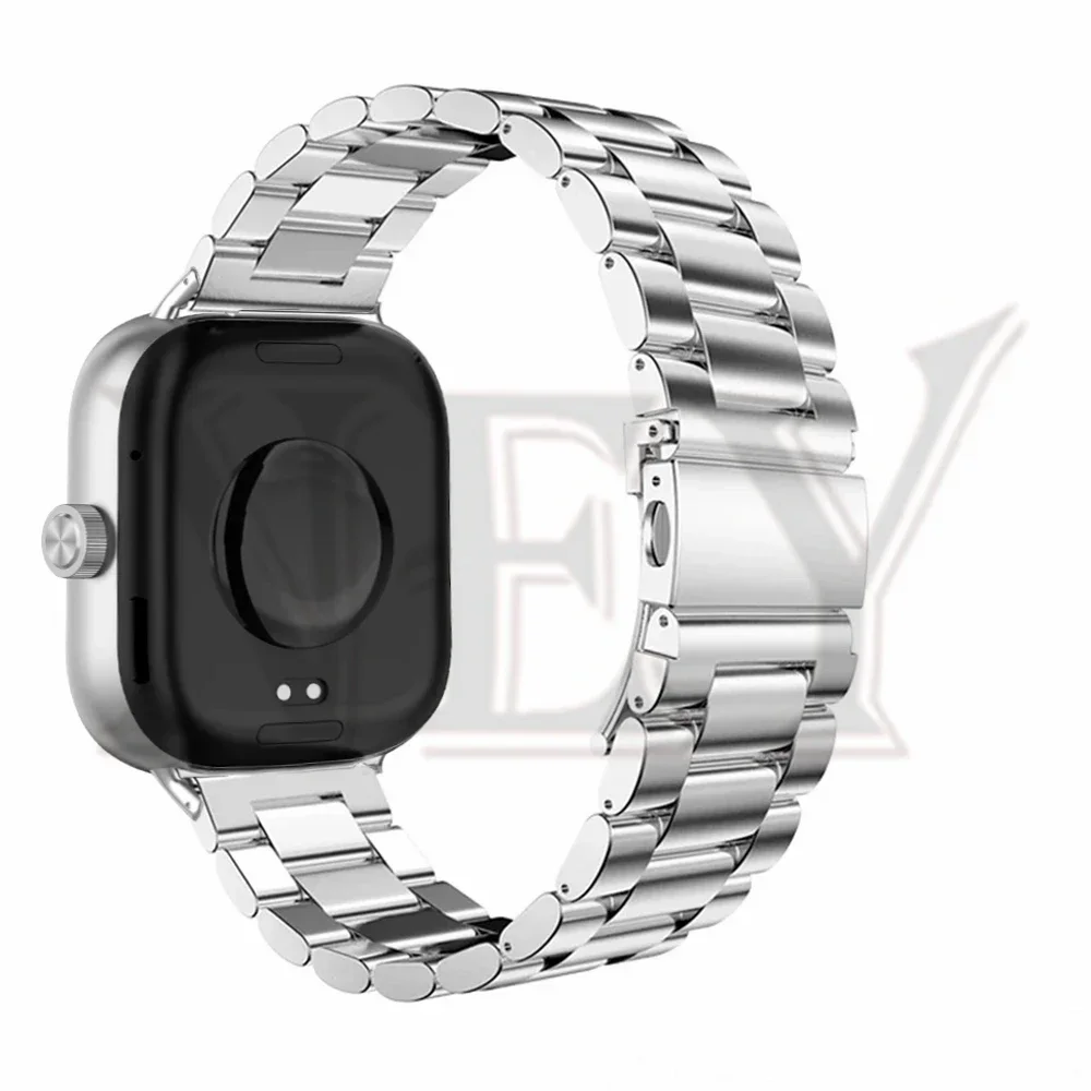 Stainless Steel Smartwatch Band - Elegant Link Bracelet Strap