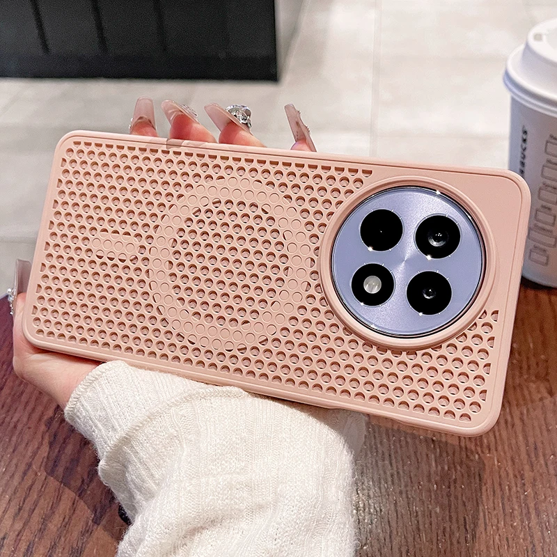 Heat Dissipation Breathable Mesh Shockproof Matte Hard Back Cover