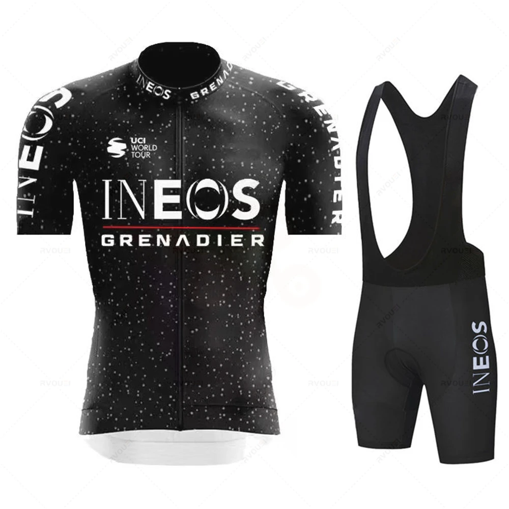 Cycling Suit INEOS Man Summer Cycling Clothing MTB Uniform Riding Bib Shorts Bike Clothing Maillot Ciclismo Hombre