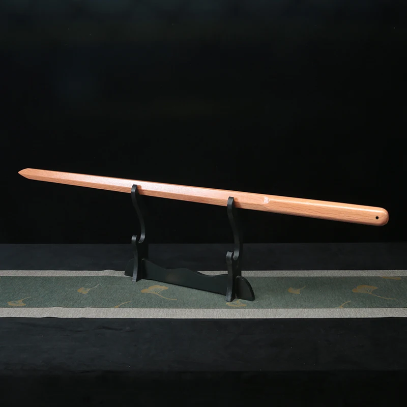 

Solid Wood Wooden Sabre Double Handed Kendo Chinese Martial Arts Performance Training Practice Wooden Sword Tai Chi
