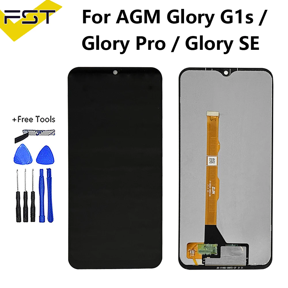 Фото Оригинальный ЖК-дисплей 6,53 дюйма для AGM Glory G1s / AGM Glory Pro / Glory SE, ЖК-дисплей с сенсорным экраном, дигитайзер, стекло №1