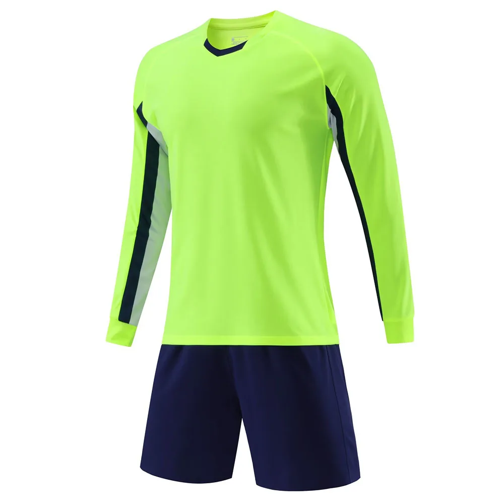 Long Sleeve Football Uniform Tracksuit Quick Dry Professional Men Kids 2 Piece Soccer Match Training Jersey Outfit 23/24