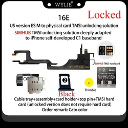 Enhanced Product Title:  
WYLIE eSIM Conversion and Dual SIM Card Tool (Locked - black)