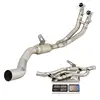 Stainless Steel Header Pipe Slip-on For Aprilia RS660 2021 2022 2023 Motorcycle Exhaust Tips Front Tube Connect 51mm Mufflers