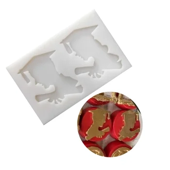 케이크 도구 졸업 캡 실리콘 몰드, 축하 학교 졸업 설탕 공예 초콜릿 퐁당 도구, 클레이 설탕 공예 몰드