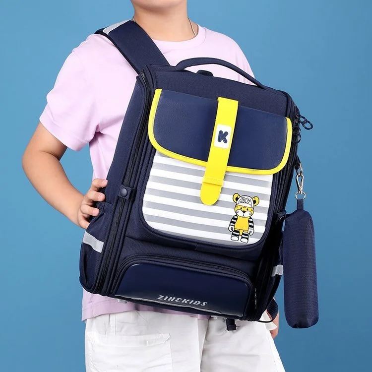 British Style Grade 2-4 Children Students Fashion Backpacks 2022 New Girls Boys Unicorn Large Capacity Schoolbags Drop Shipping