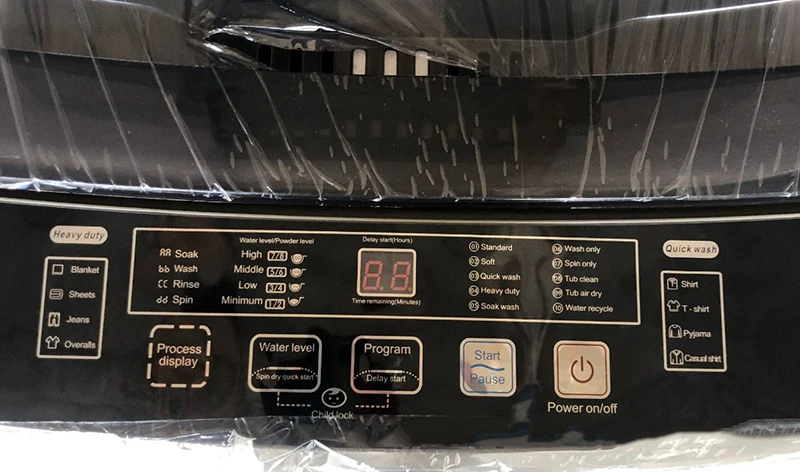 Sd368a520681d469bb81bc129010789aeU Single Cylinder Small Washing Machine Full Automatic and Stripping Mini Portable Washer Laundry One Button Dehydration Mallzona