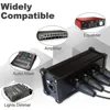 1Pair 4-Channel 3-Pin XLR Audio and DMX over Network Cable Extender, DMX512 Network Signal Extender 1 Male+1 Female 5