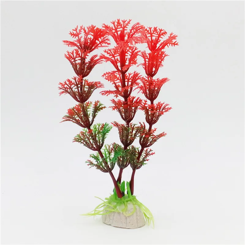 6 Pz/Lotto Acquario Acquario Piante Artificiali Acquario Piante Plastica Acquario Decorazione Planta Aquario