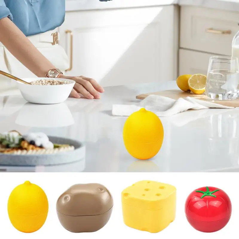 

Food Storage Container With Lid Fridge Fresh Keeping Bento Box Creative Cheese Storage Kitchen Organizer Food Fresh Box