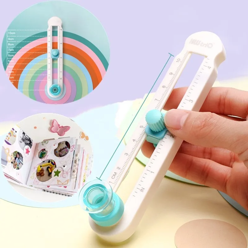 

Diameter 2-20cm 360° Manual Rotation Cutter Round Cutting Tools Stationery Supplies Greeting Card Album Decoration Materials