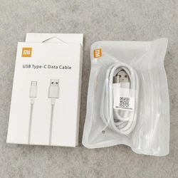 Xiaomi USB Type C Fast Charging Data Cable, 10W - 22.5W - 100cm (White With Box)