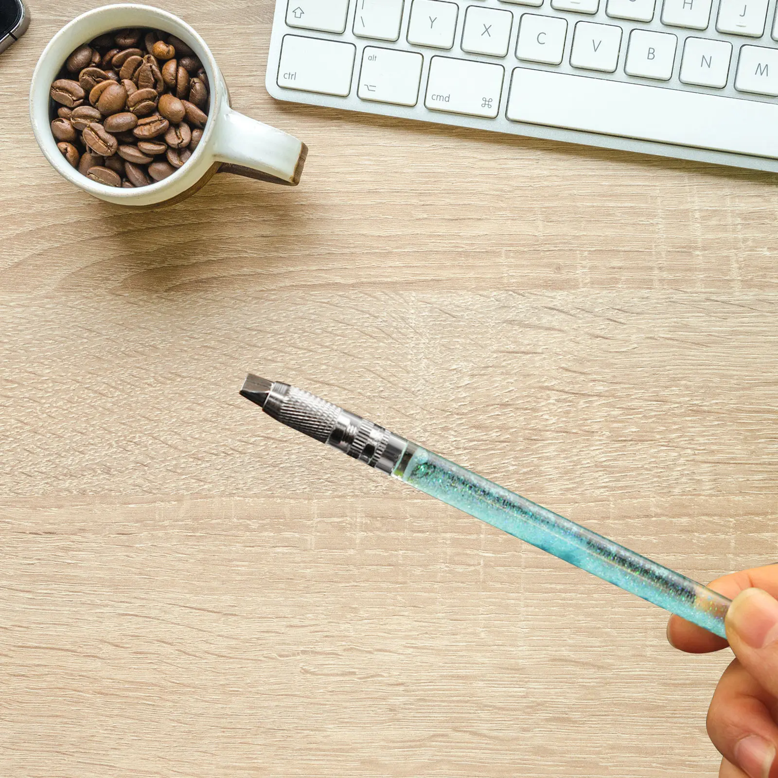 1세트 플로우 샌드 크래프트 커터 키트 플라스틱 금속 DIY 스크랩북 펜 커팅 도구 가볍고 정밀한 수동 아트 커터 (수제용)