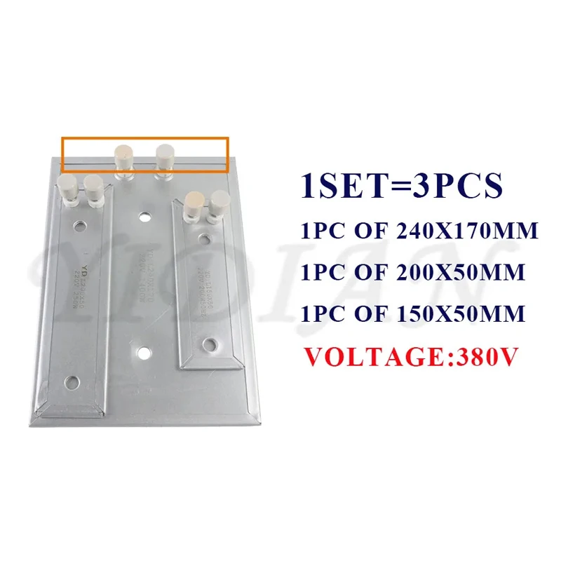 Edge Banding Machine Glue Pot Heating Element and Plate