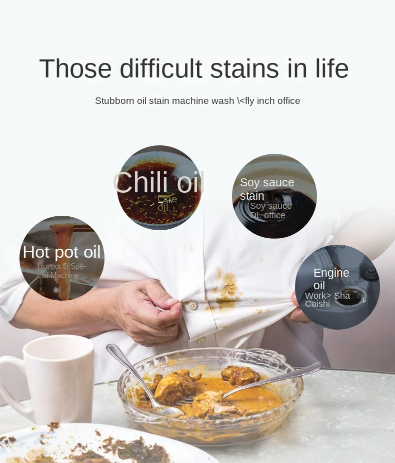 Clothes Degreaser To Remove Stains Clothes Degreaser God Tool To Remove Oil Stains King Stubborn Oil Cleaner