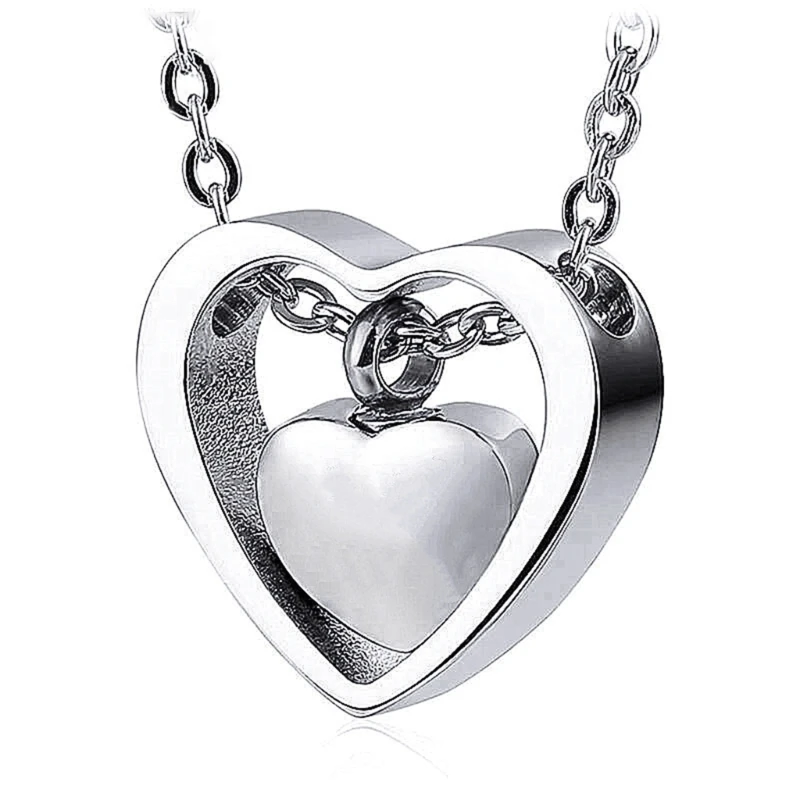 Durable Pet Ashes Necklace Embraces Commemorate Significant Moment with Long-Lasting Mementos Suitable for Pet Owners 6XDD