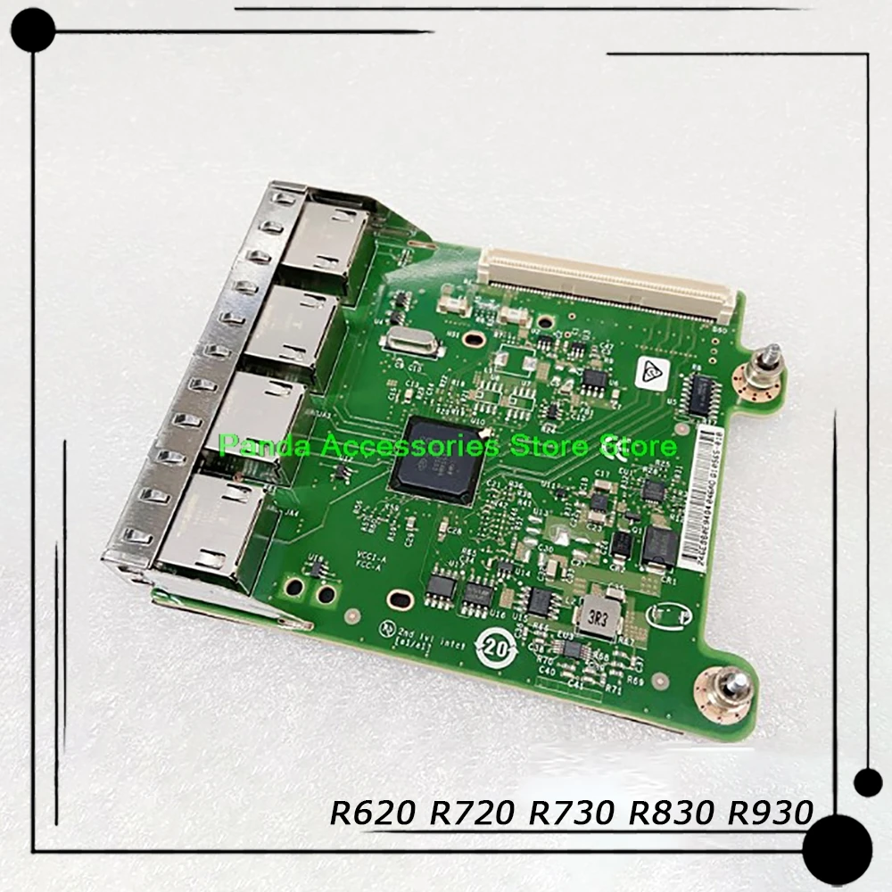 0 R1Xfc R1Xfc Per Dell R620 R720 R730 R830 R930 Server Modulo Scheda Di Rete Gigabit A Quattro Porte Nic