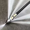 Pressure Washer Sewer Jetter Nozzle with Stainless Steel, Durable Design Sewer Jet Nozzle,1/4Inch Quickly Connector 5