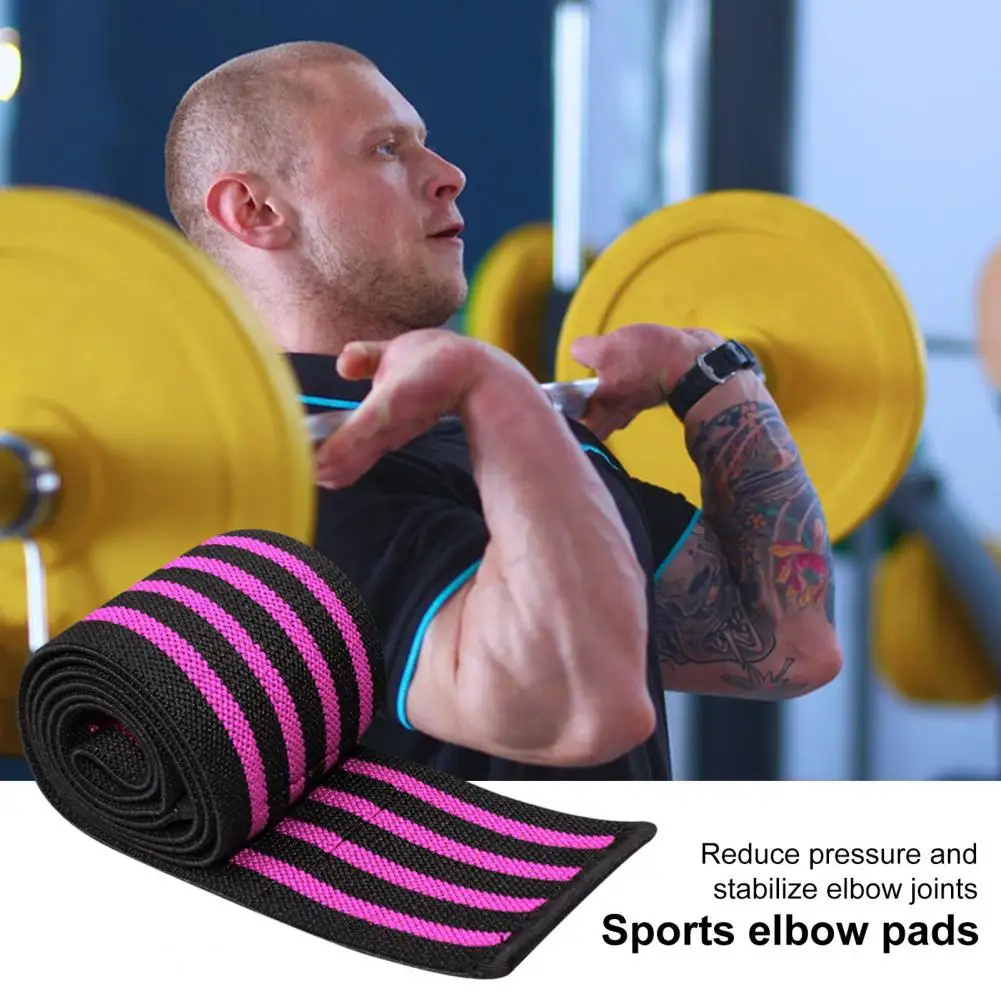 

Fitness Arm Compression Sleeves Elastic Compression Elbow Pad for Sports Training Weightlifting Breathable Support for Joint