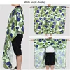 160*140cm Barbershop Camouflage Salon Gown Adjustable Waterproof Hairdressing Apron Antistatic Hairdresser Capes Barber Tools 5