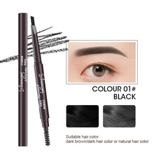 

5Colors Eyebrow Cosmetics Pencil Waterproof Double-headed Eyebrow Tattoo Natural Long Lasting Makeup Paint Eyebrow Pencil