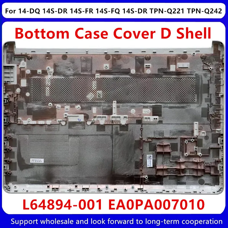 Tampa Base Baixa d Shell para hp Novo Case Inferior 14-dq 14s-dr 14s-fr 14s-fq 14s-dr Tpn-q221 Tpn-q242 Ea0pa007010 - Imagem 2