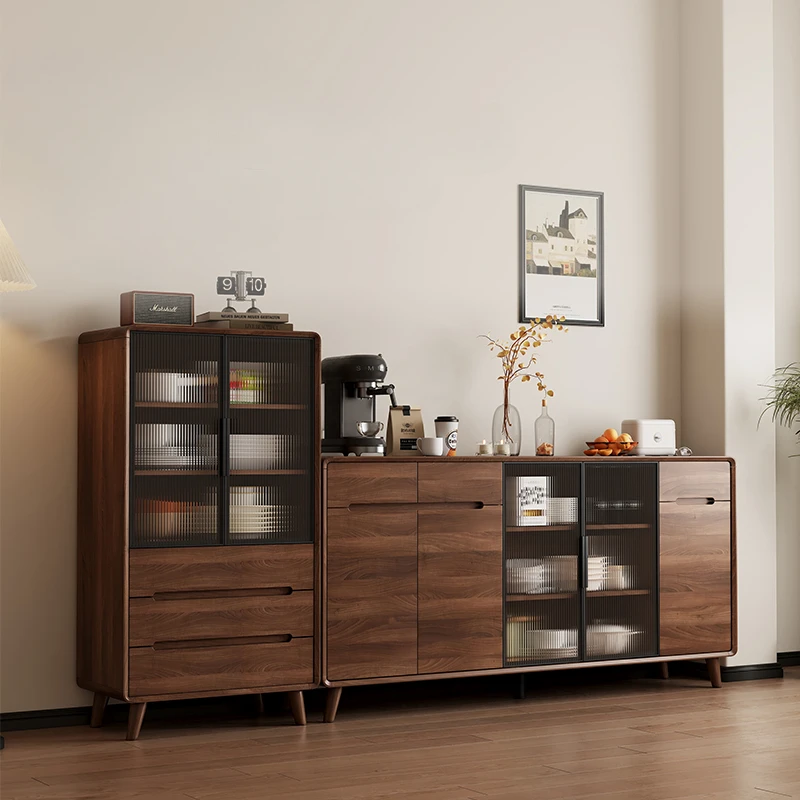 Display Luxury Sideboard Storage Living Room et Table Modern Kitchen Cabinets Wooden Credenza Da Soggiorno Kitchen Furniture