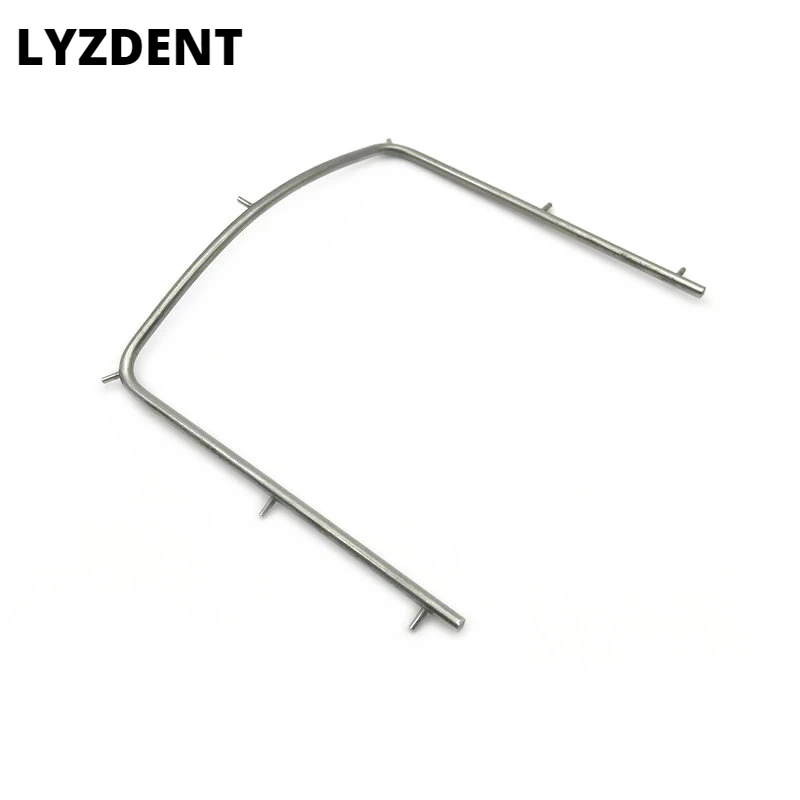 

LYZDENT 1Pc Dental Stainless steel Rubber Dam Frame Holder Instrument Autoclavable For Dental Lab Supplies