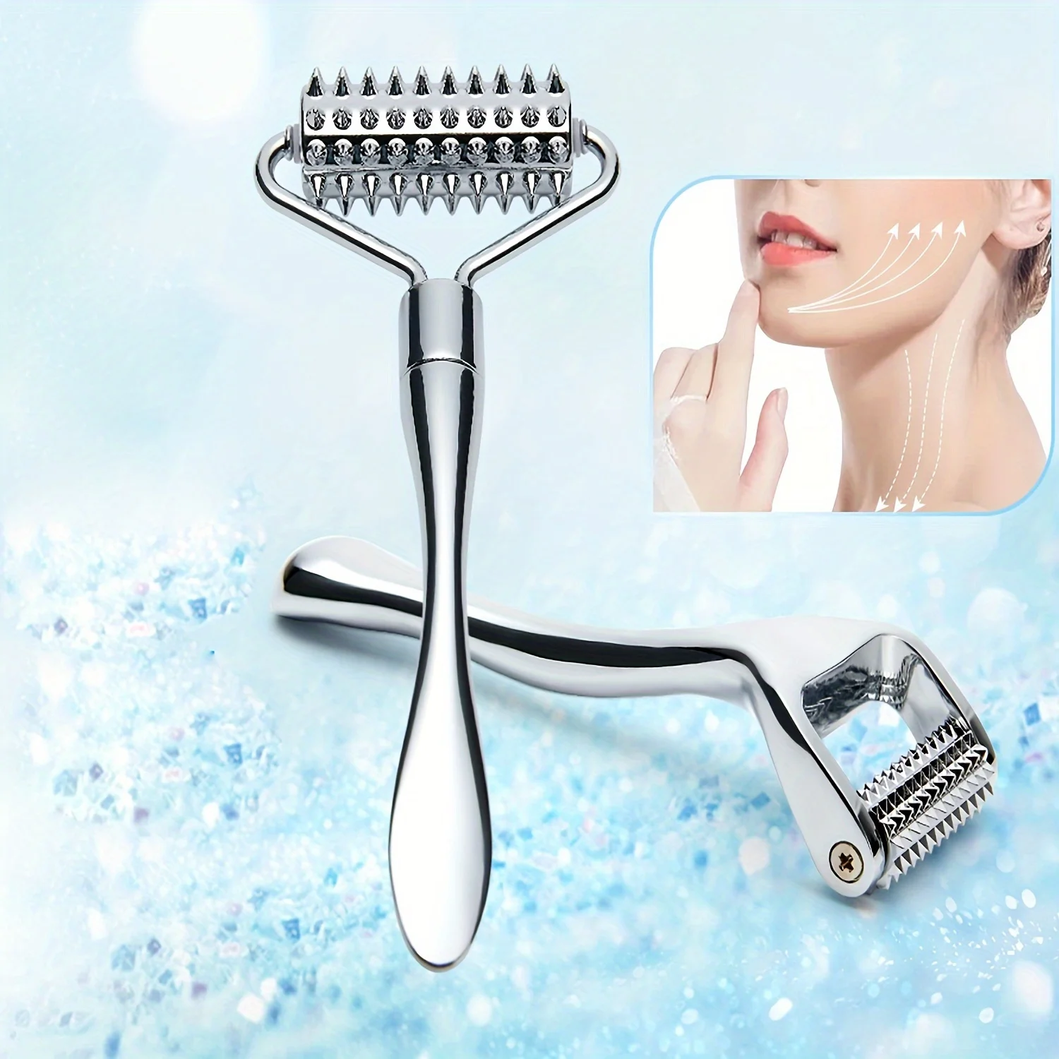 Stainless Steel Facial and Body Gua Sha Massager