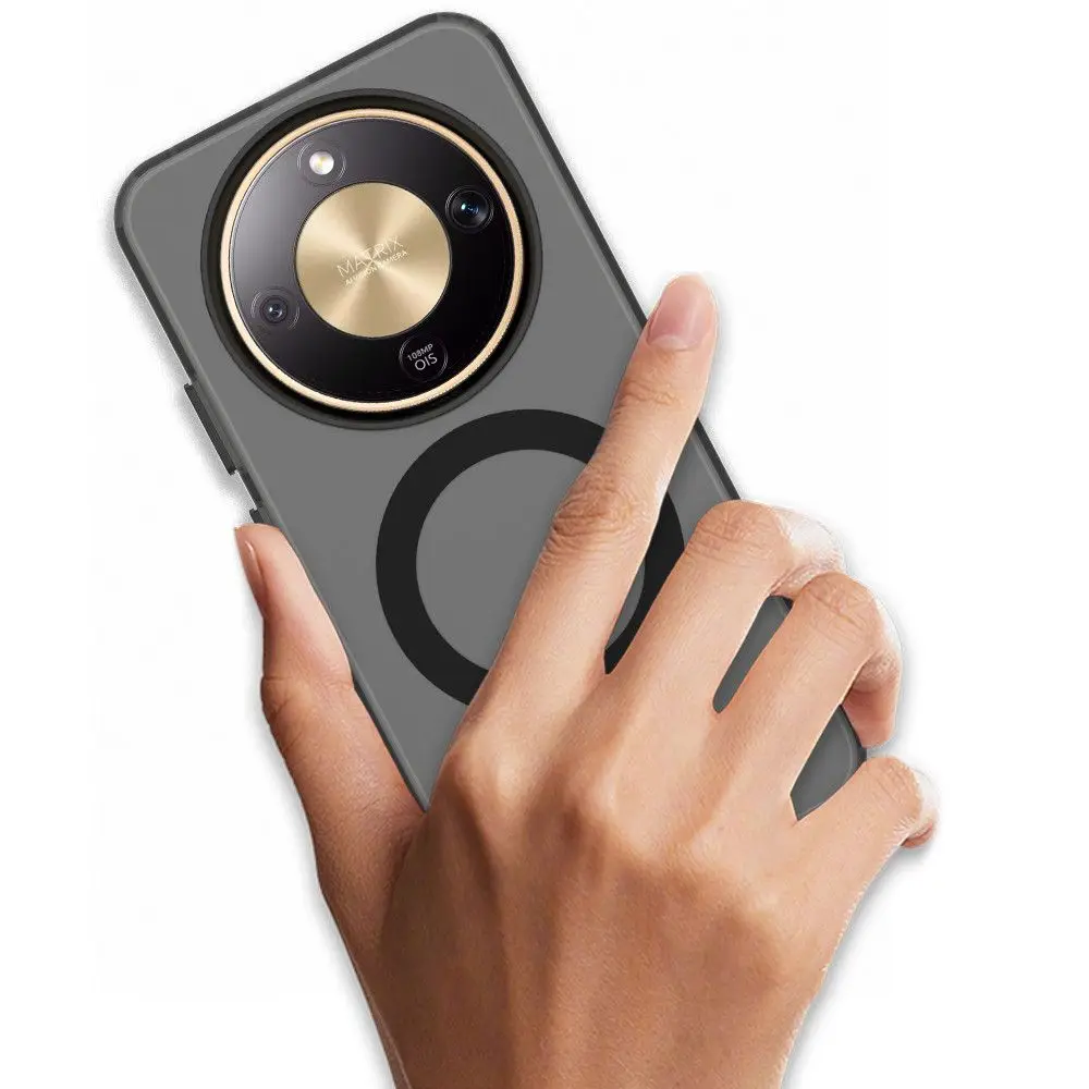 Luxury Skin Feel Candy Magnetic Cover | Shockproof & Wireless Charging Compatible Case