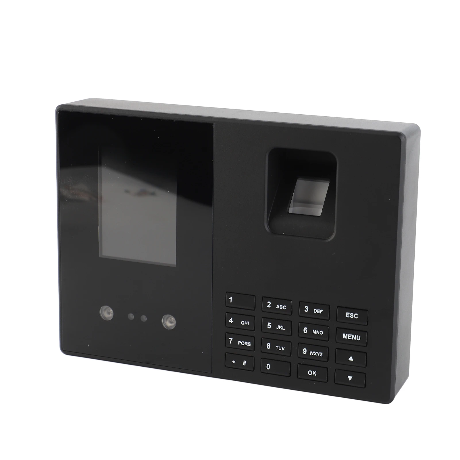 Attendance Machine 2.8in Color LCD Screen Infrared Dual Camera Face Recognition Time Clock Employees Access Control Machine