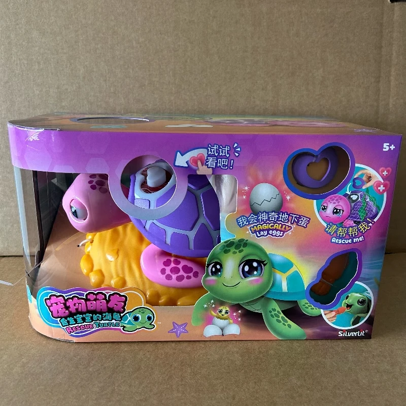Cutie Critters Schildkröte – Zurückziehbar Spielzeugauto Von Deluxebase, Tier-Auto Für Kinder