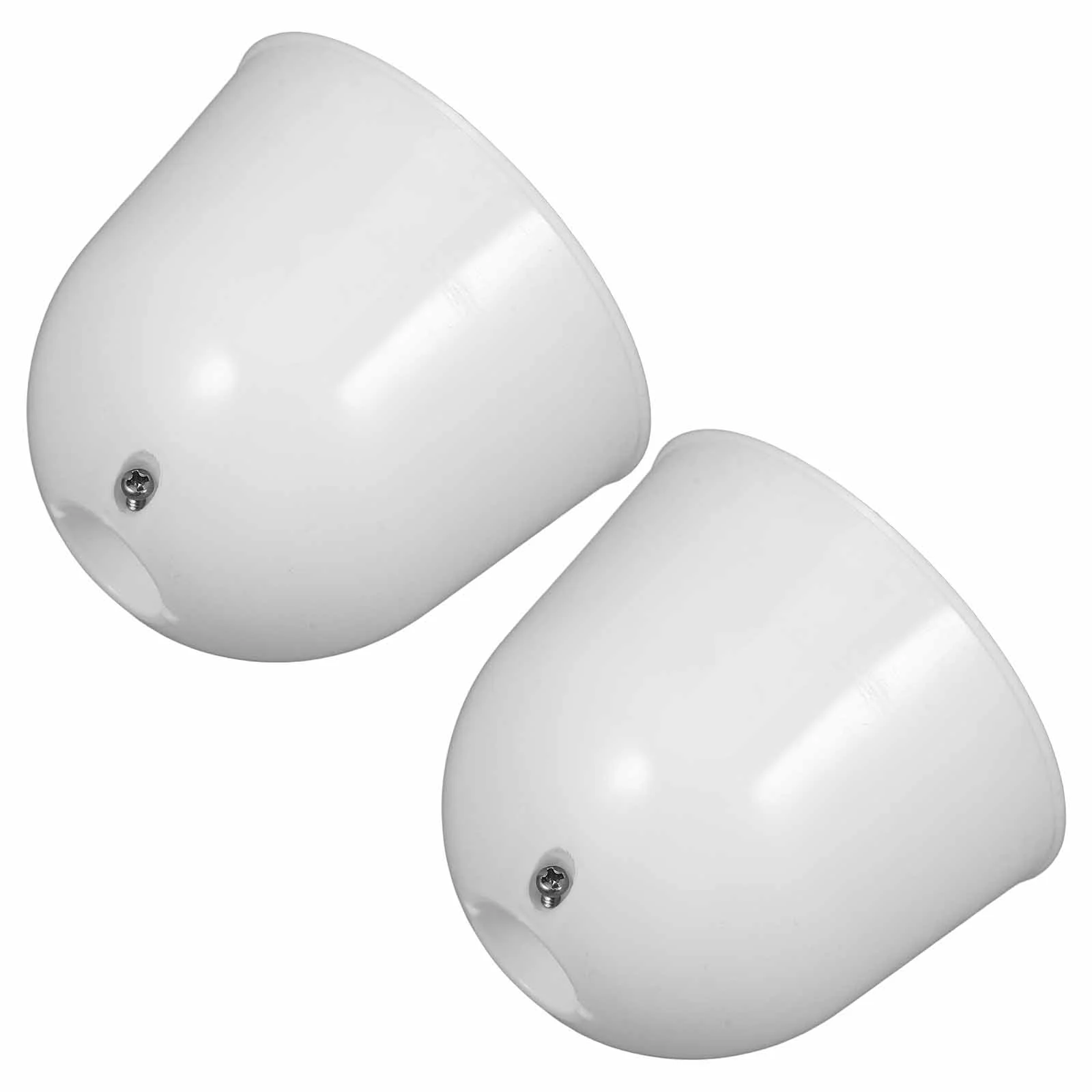 2 Pcs Ceiling Fan Accessories Cup Light Shade Covers Replacements Large Shades Pvc Cap