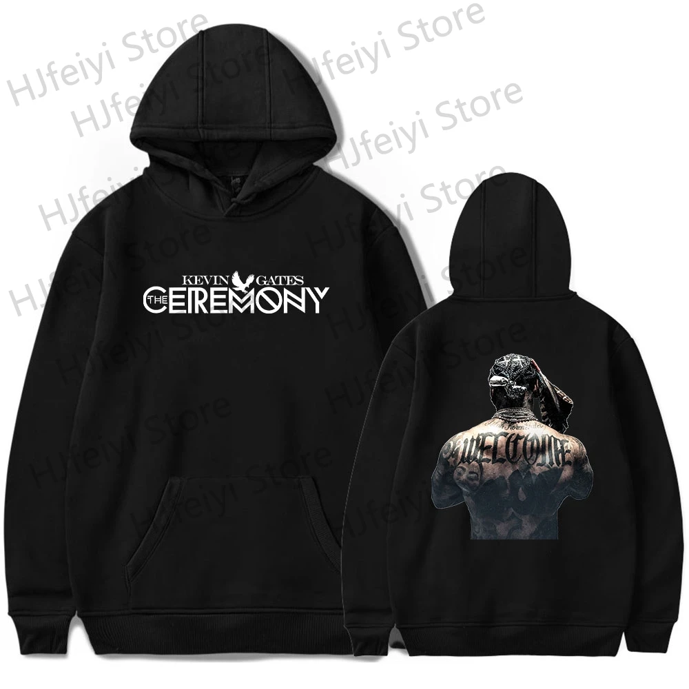 thumbnail image 1 of Sudadera con capucha de Kevin Gates, de invierno, para hombre y mujer, unisex, informal, de rapero, de manga larga, con capucha, 1 of 5