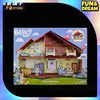 Genuine Bluey Family Bluey Anderfrienz Toy Handicraft Boy Bingo Doll Booker Kid Big House Model Toy Two Bluey Dolls 2