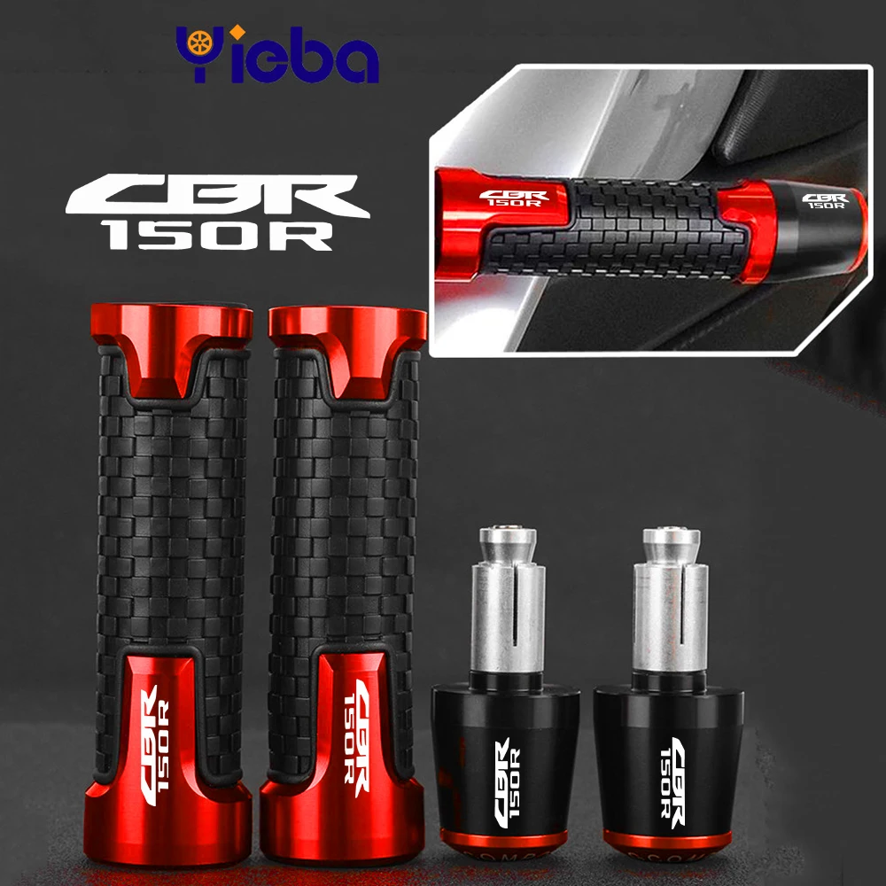 

2023 2024 Handlebar Grips Handle Bar Cap End Plugs CNC 22MM Motorcycle FOR HONDA CBR150R CBR 150R 2004-2022 2021 2020 2019 2018