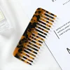 Korean Fashion Design Hair Comb Wide Teeth Acetate Hairdressing Comb Anti-static Massage Hairbrush Colorful Hair Styling Tools 4