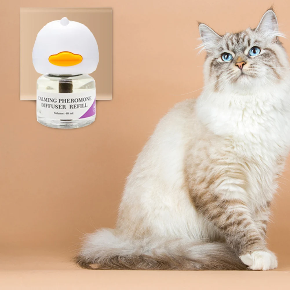 Cat Pheromones Calming Diffuser Relieve Anxiety Stress Cat Pheromone Diffuser Cats Anti Anxiety Calm Diffusers Fits All Cats