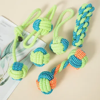 Bite-Resistant Rope Knot Toy 1