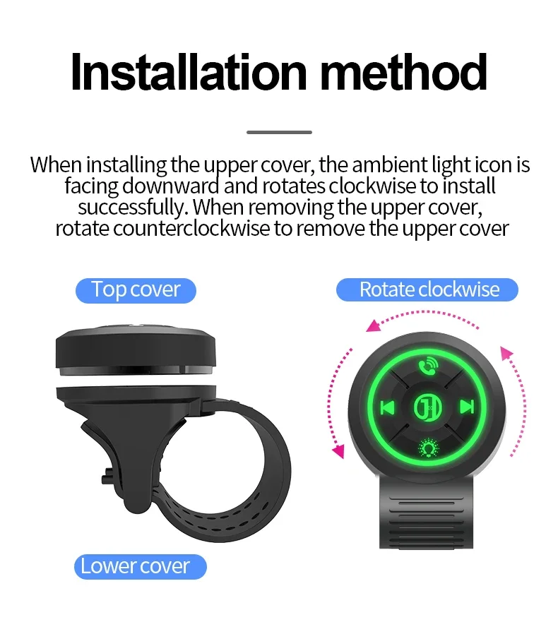 Wireless Remote Control 5Keys Steering Wheel