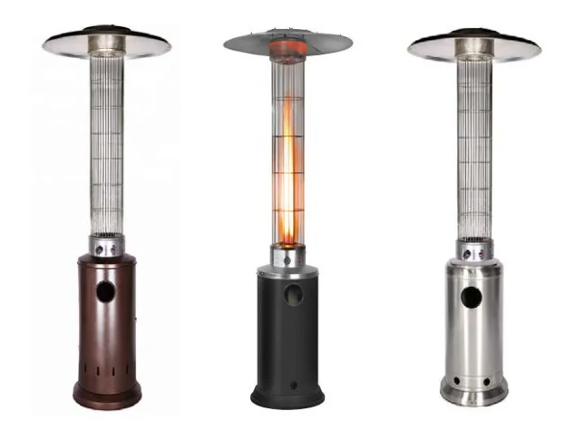 Tube Gas Patio Heater YF-PH3 Style Glass Europe Portable Garden Stainless Steel Infrared Heater Free Spare Parts CN;GUA