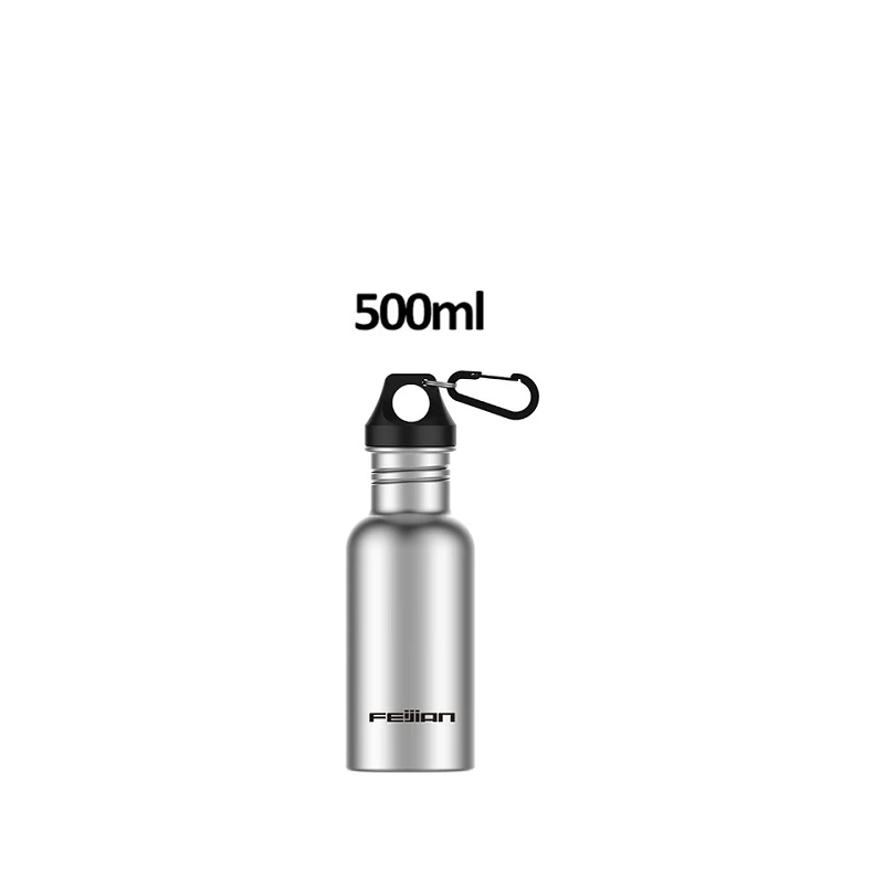 FEIJIAN Kids Stainless Steel Water Bottles with Straw, 600ml Leak