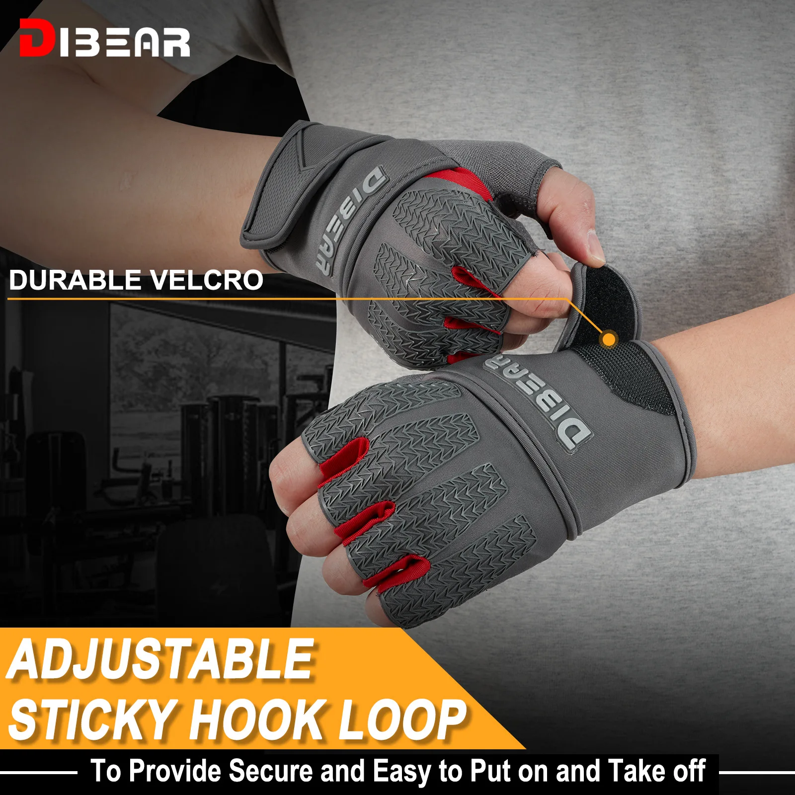 Gym Weight Lifting Gloves Fitness Outdoor Body Building Training Sports Exercise Cycling Anti Slip Workout Gloves for Men Women 4