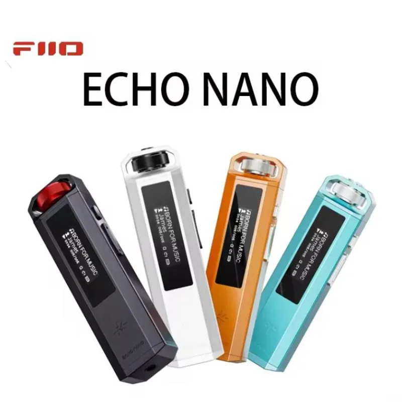 FiiO Snowysky ECHO NANO 음악 플레이어 휴대용 무손실 HIFI 음악 플레이어 OLED 스크린 고해상도 오디오 DAP MP3 플레이어 선물
